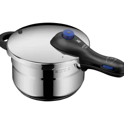 Schnellkochtöpfe|Induktionstöpfe|WMF Perfect Plus One Pot Schnellkochtopf-Set, 22 cm, 3 & 4,5 L, stapelbar, mit Dämpfeinsatz