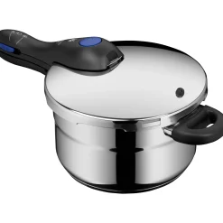 Schnellkochtöpfe|Induktionstöpfe|WMF Perfect Plus One Pot Schnellkochtopf-Set, 22 cm, 3 & 4,5 L, stapelbar, mit Dämpfeinsatz
