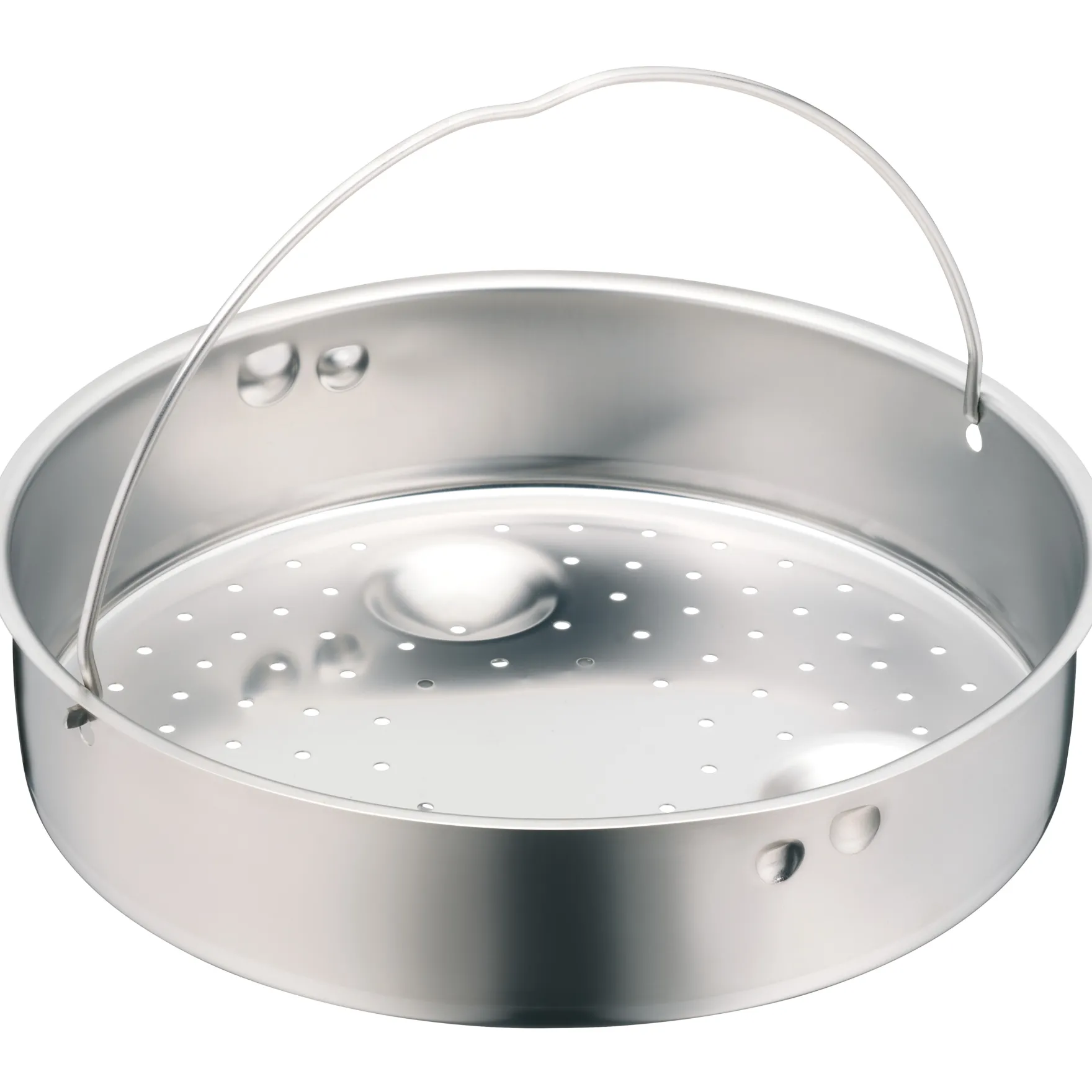 Schnellkochtöpfe|Induktionstöpfe|WMF Perfect Plus One Pot Schnellkochtopf mit Dampfgareinsatz, 22 cm, 6,5 Liter