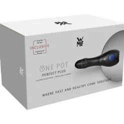 Schnellkochtöpfe|Induktionstöpfe|WMF Perfect Plus One Pot Schnellkochtopf mit Dampfgareinsatz, 22 cm, 6,5 Liter