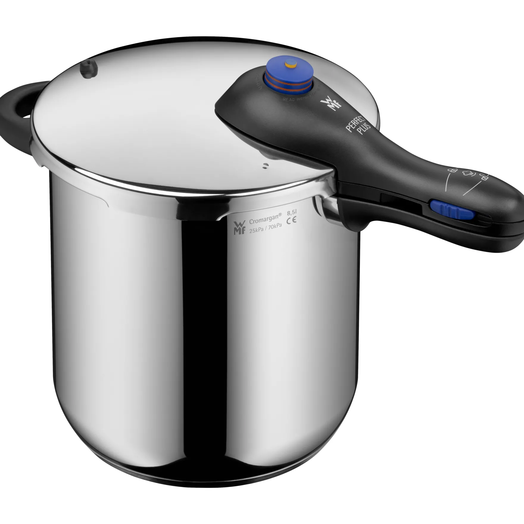 Induktionstöpfe|Schnellkochtöpfe|WMF Perfect Plus One Pot Schnellkochtopf, 22 cm, 8,5 Liter