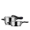 Schnellkochtöpfe|Induktionstöpfe|WMF Perfect Plus One Pot Schnellkochtopf-Set, 22 cm, 4,5 und 3,0 Liter
