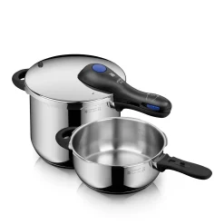 Schnellkochtöpfe|Topfsets|WMF Perfect Plus One Pot Schnellkochtopf-Set, 22 cm, 6,5 und 3,0 Liter