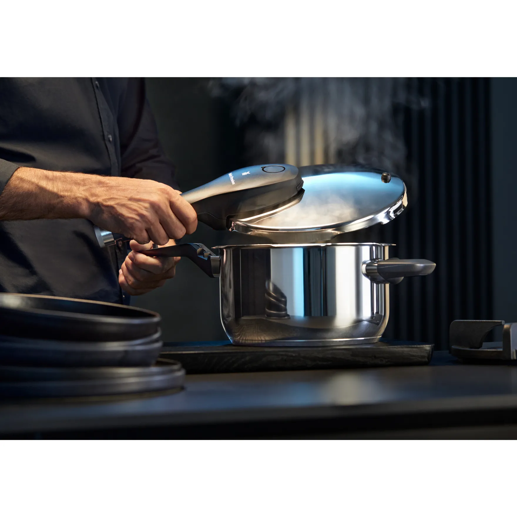 Schnellkochtöpfe|Induktionstöpfe|WMF Perfect Premium One Pot Schnellkochtopf, 22 cm, 8,5 Liter