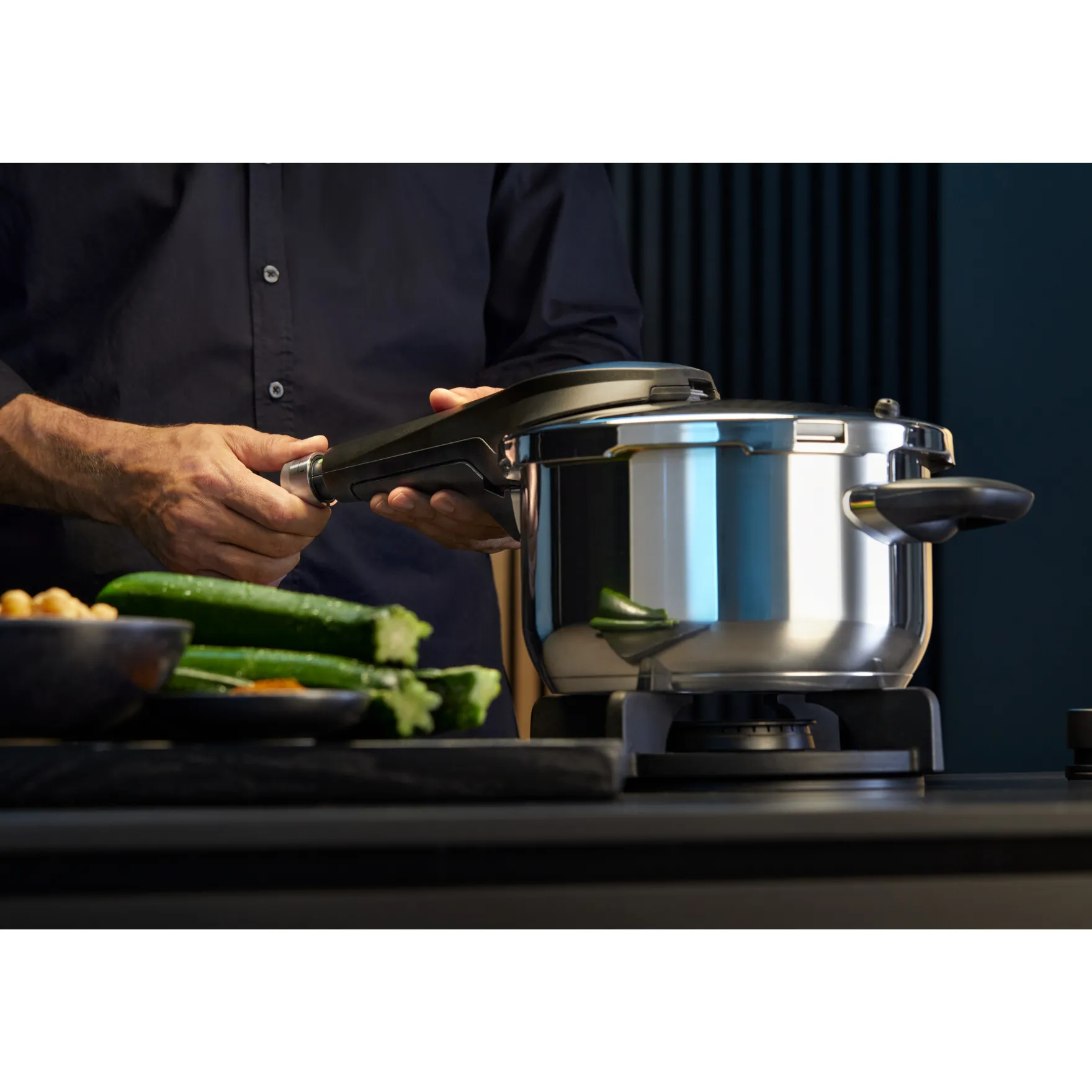 Schnellkochtöpfe|Induktionstöpfe|WMF Perfect Premium One Pot Schnellkochtopf, 22 cm, 8,5 Liter