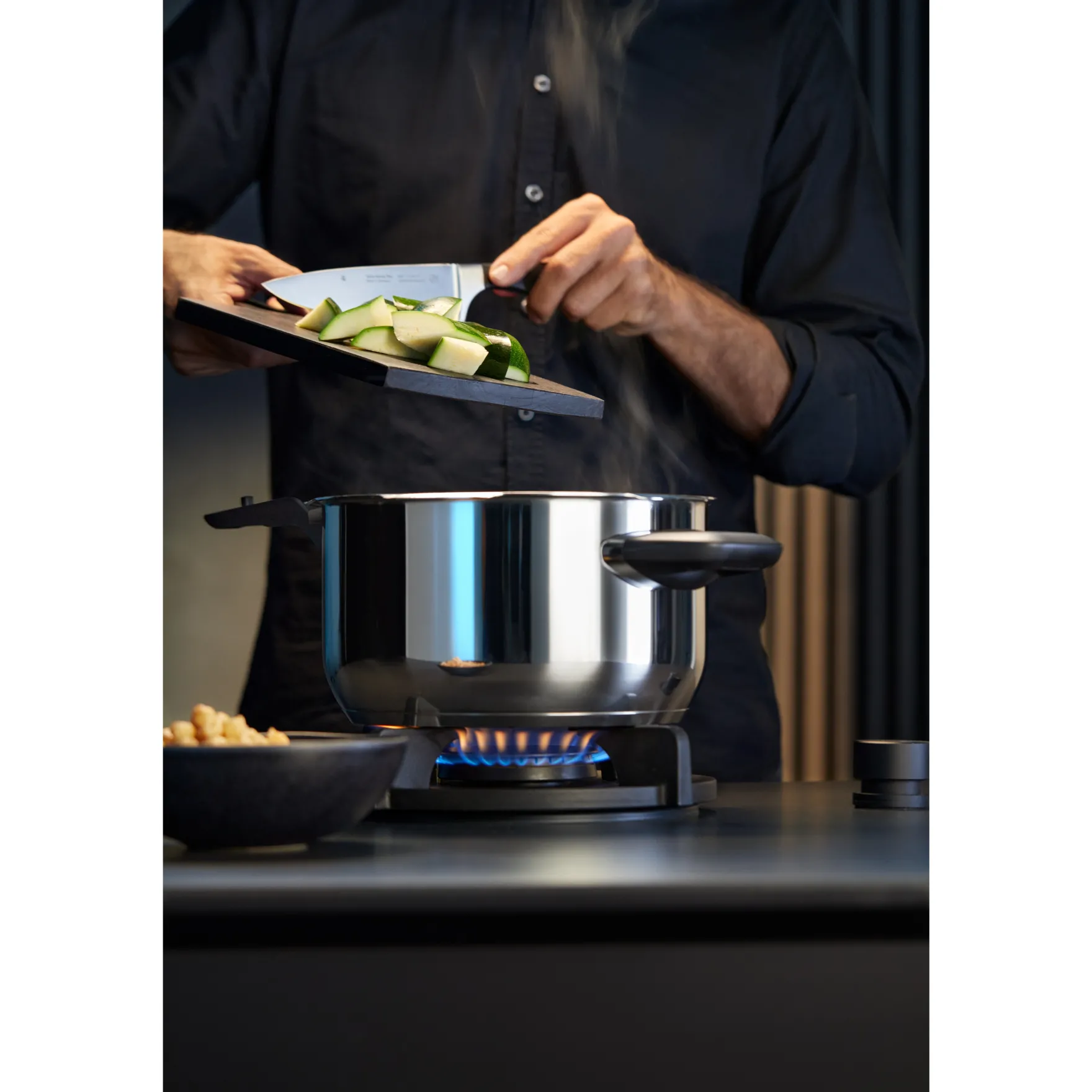 Schnellkochtöpfe|Induktionstöpfe|WMF Perfect Premium One Pot Schnellkochtopf, 22 cm, 8,5 Liter