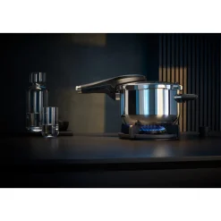 Schnellkochtöpfe|Induktionstöpfe|WMF Perfect Premium One Pot Schnellkochtopf-Set mit Dampfgareinsatz, 22 cm, 4,5 und 3,0 Liter, stapelbar