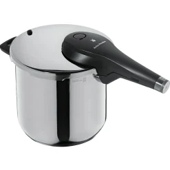 Schnellkochtöpfe|Induktionstöpfe|WMF Perfect Premium One Pot Schnellkochtopf-Set mit Dampfgareinsatz, 22 cm, 6,5 und 3,0 Liter