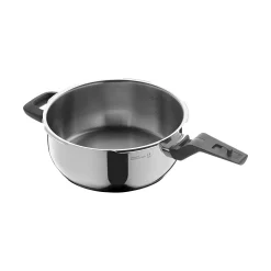 Schnellkochtöpfe|Induktionstöpfe|WMF Perfect Premium One Pot Schnellkochtopf-Set mit Dampfgareinsatz, 22 cm, 4,5 und 3,0 Liter
