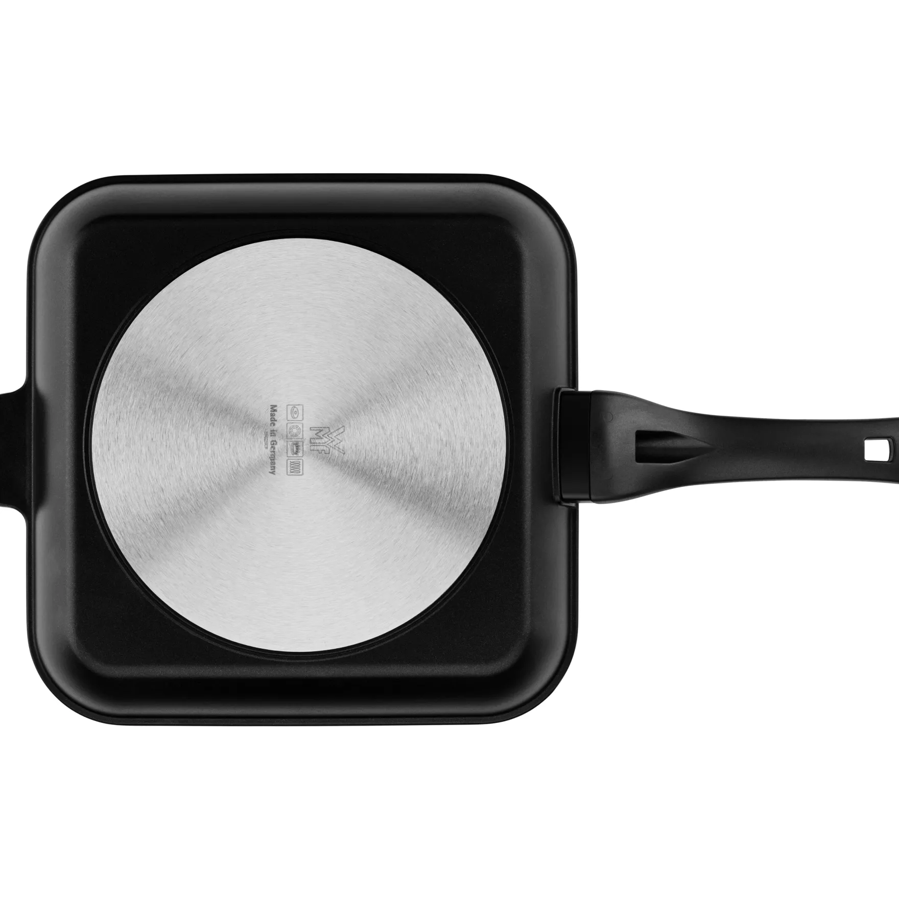 Induktionspfannen|Grillpfannen|WMF PermaDur Premium Grillpfanne, 28 x 28 cm