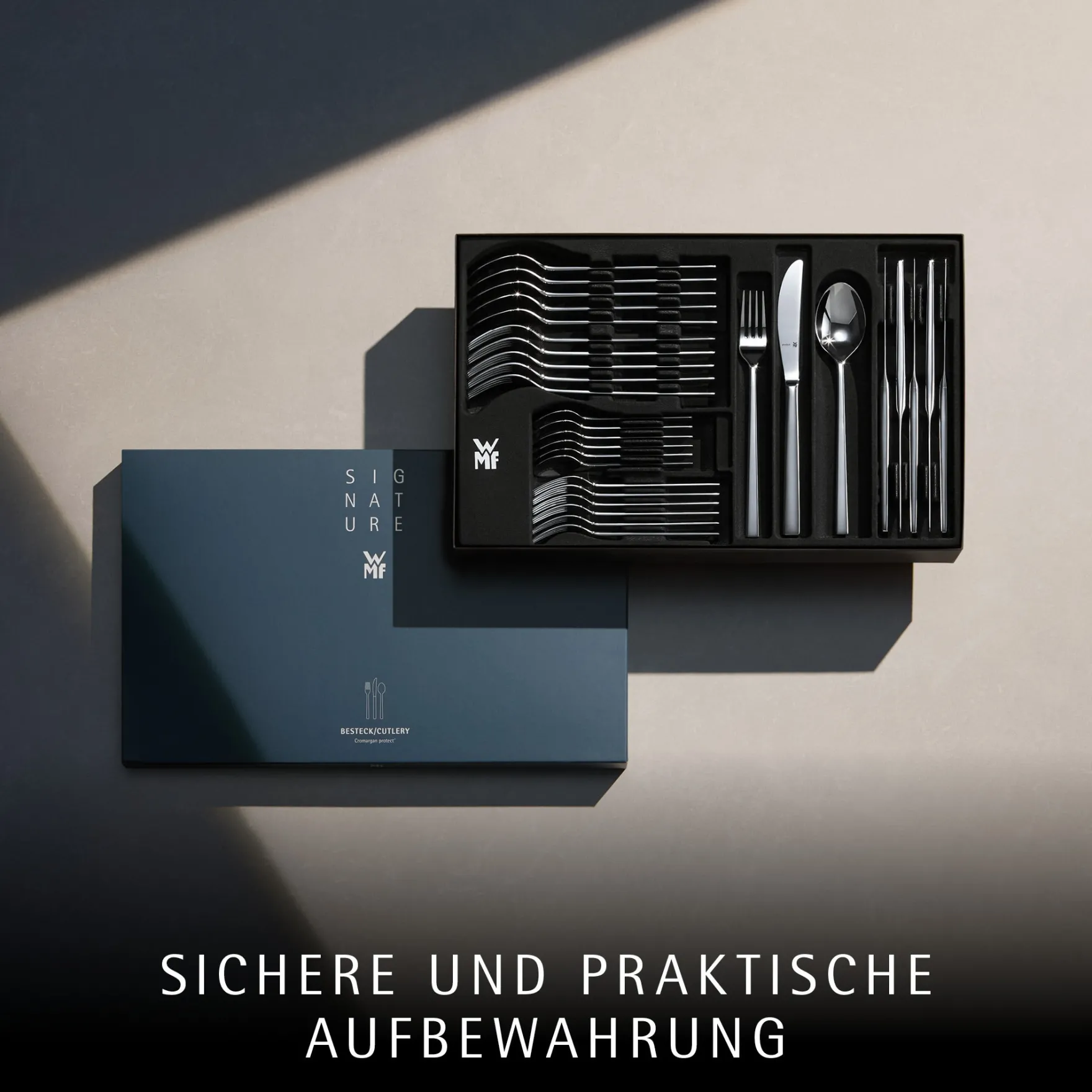Besteck-Sets|WMF Premiere Besteck-Set, 30-teilig, Cromargan protect®
