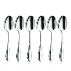 Löffel|WMF Premiere Espressolöffel-Set, 6 Stück, Cromargan protect®