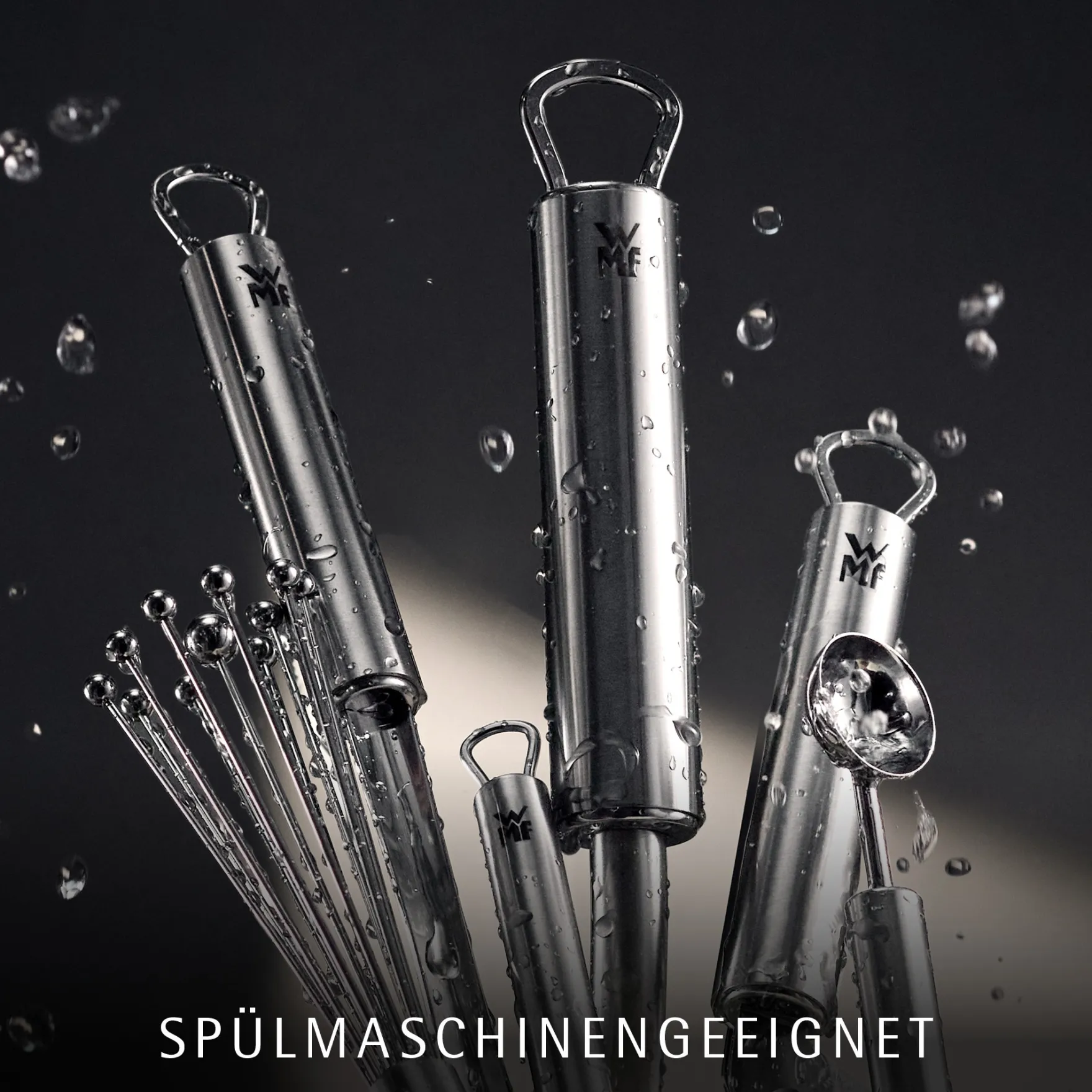 Schneebesen|Küchenhelfer-Sets|WMF Profi Plus Schneebesen-Set, 3-teilig