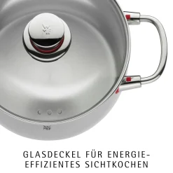Bratentöpfe|WMF Quality One Bratentopf mit Deckel, 20 cm