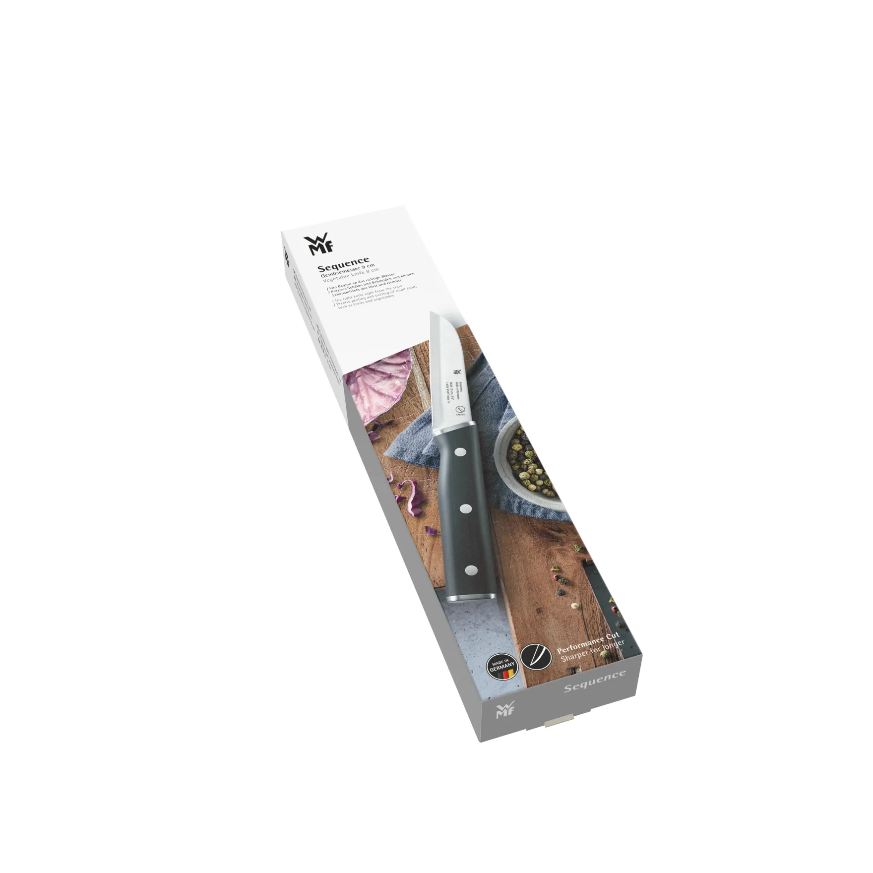 Weitere Küchenmesser|Schälmesser|WMF Sequence Gemüsemesser, 9 cm
