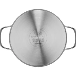 Bratentöpfe|WMF Silit Achat Bratentopf mit Deckel, 20 cm
