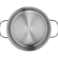 Kochtöpfe|Induktionstöpfe|WMF Silit Achat Kochtopf mit Deckel, 20 cm