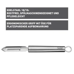 Küchenutensilien|Schälmesser|WMF Silit Classic Line Gemüseschäler, 19 cm