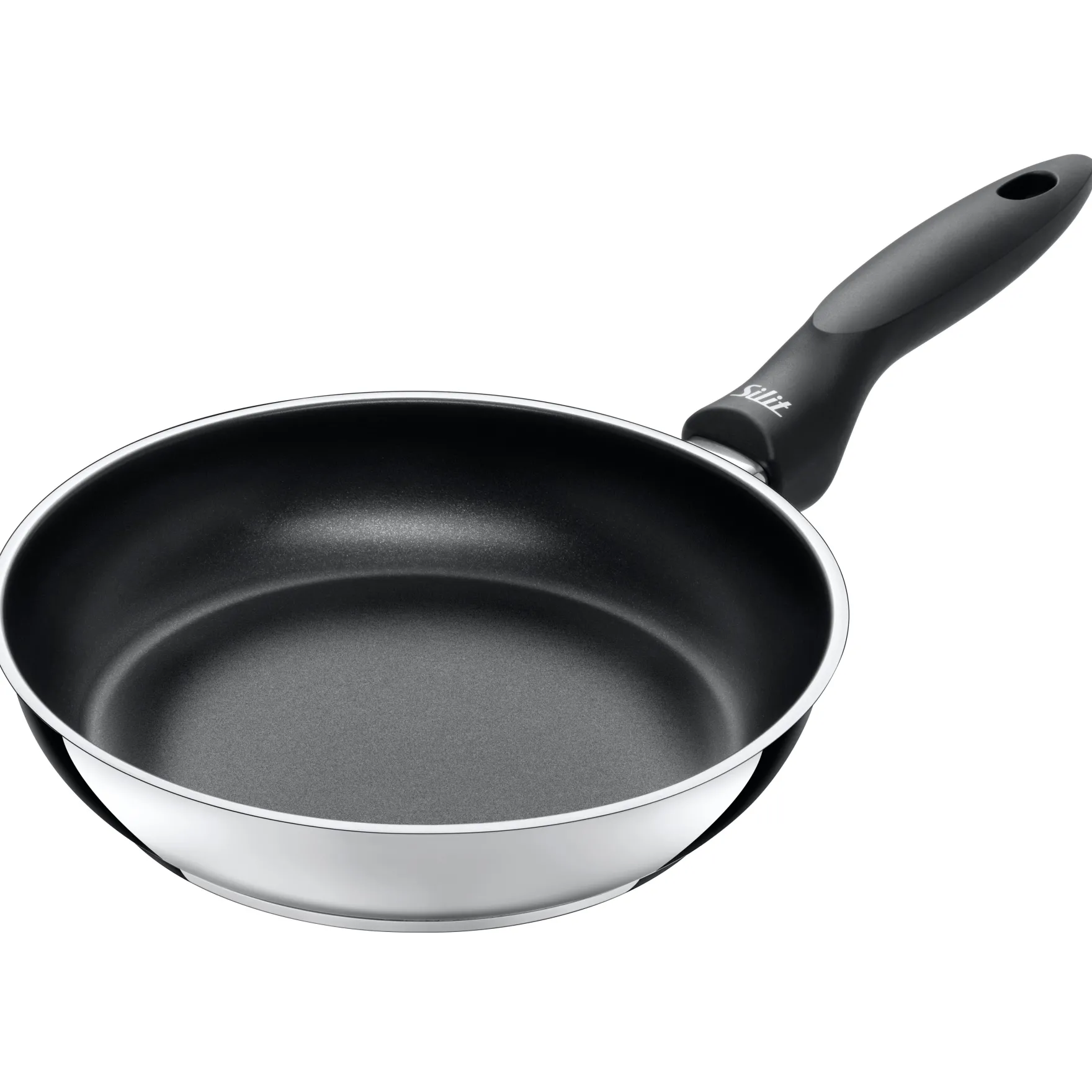 Induktionspfannen|Bratpfannen|WMF Silit Domus Stielpfanne, 24 cm