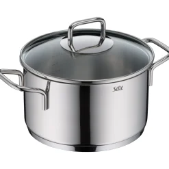 Kochtöpfe|WMF Silit Extra Cook Kochtopf 20 cm mit Glasdeckel