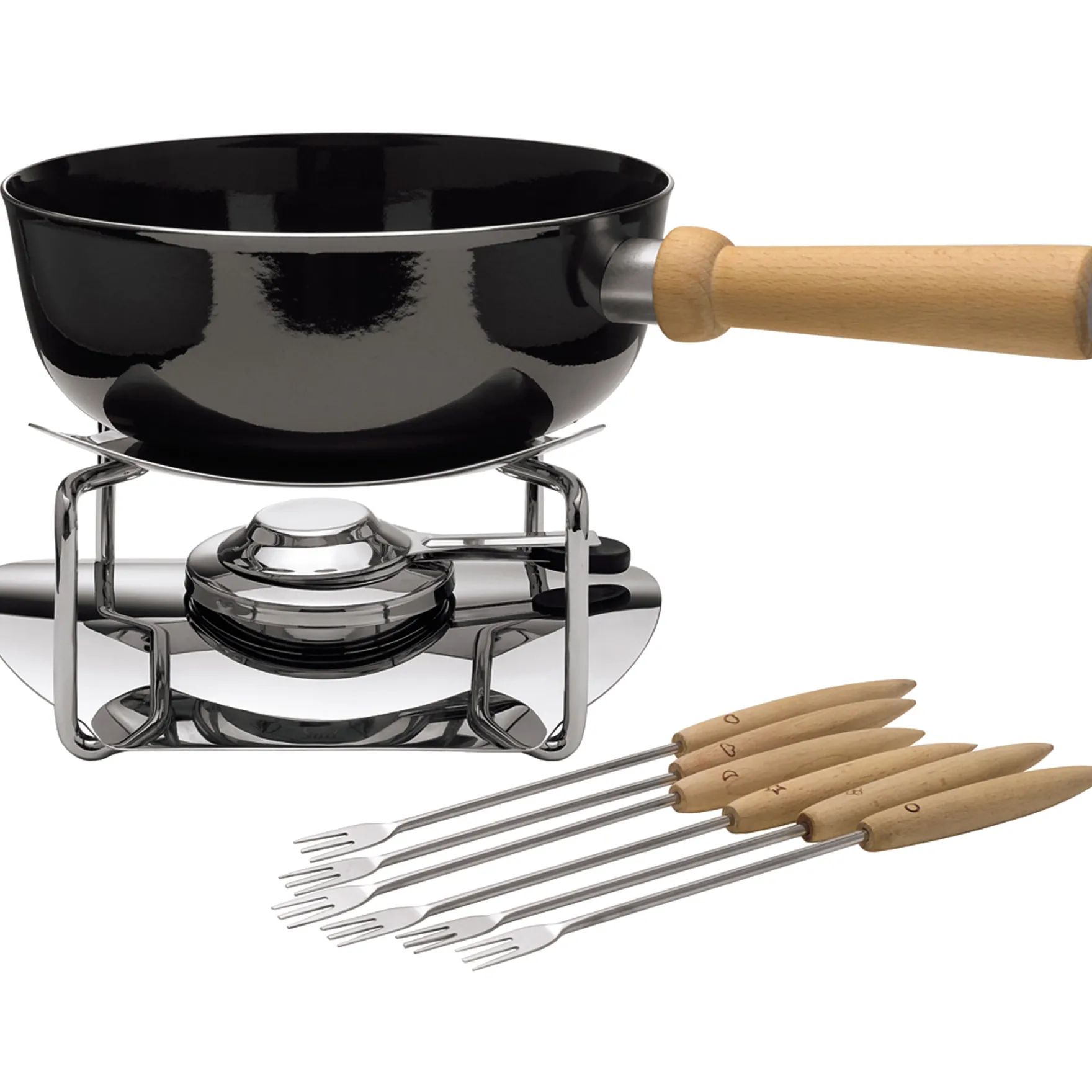 Fondues|Fondues|WMF Silit Käsefondue-Set, 9-teilig