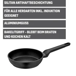 Induktionspfannen|Bratpfannen|WMF Silit Merida Stielpfanne, 20 cm