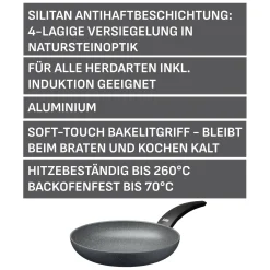 Induktionspfannen|Bratpfannen|WMF Silit Montano Stielpfanne, 24 cm