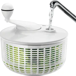 Schüsseln|WMF Silit Salatschleuder, Weiß