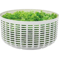 Schüsseln|WMF Silit Salatschleuder, Weiß