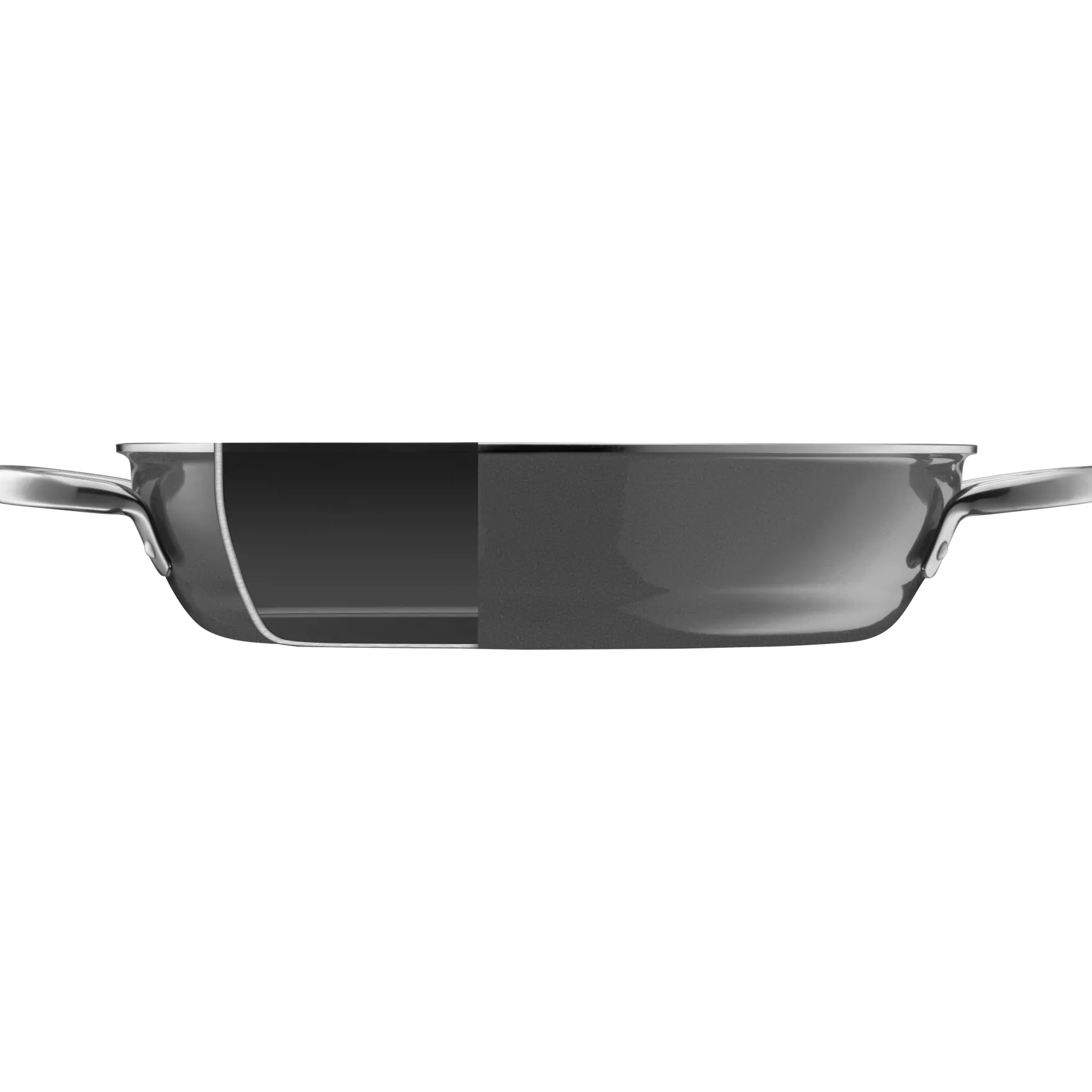Servierpfannen|Induktionspfannen|WMF Silit Silargan® Collexio Servierpfanne, 24 cm, Anthrazit