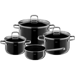 Topfsets|WMF Silit Silargan® Elegance Topf-Set, 4-teilig, Black