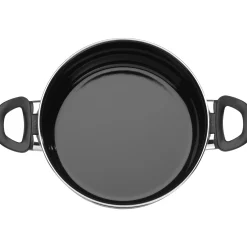 Bratentöpfe|WMF Silit Silargan® Modesto Bratentopf mit Deckel, 24 cm, Black
