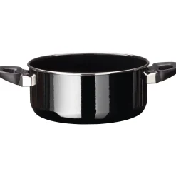 Bratentöpfe|WMF Silit Silargan® Modesto Bratentopf mit Deckel, 24 cm, Black