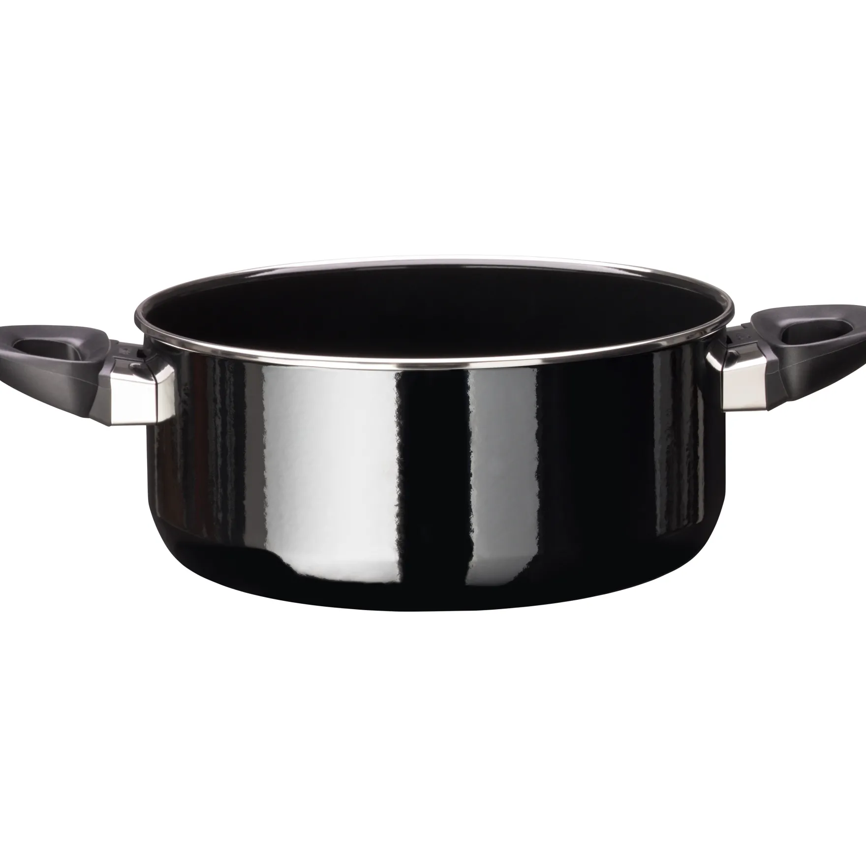 Bratentöpfe|WMF Silit Silargan® Modesto Bratentopf mit Deckel, 24 cm, Black