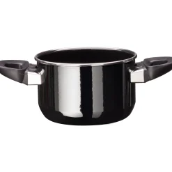 Induktionstöpfe|Kochtöpfe|WMF Silit Silargan® Modesto Kochtopf mit Deckel, 16 cm, Black