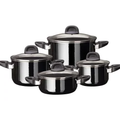 Topfsets|WMF Silit Silargan® Modesto Topf-Set 4-teilig, Black