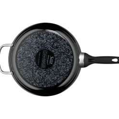 Induktionspfannen|WMF Silit Silargan® Professional Stielpfanne hoch, 28 cm, Black