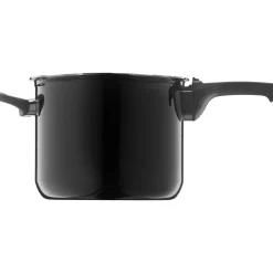 Schnellkochtöpfe|Induktionstöpfe|WMF Silit Silargan® Sicomatic t-Plus Schnellkochtopf 22 cm, 6,5 l, Black
