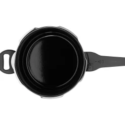 Schnellkochtöpfe|Induktionstöpfe|WMF Silit Silargan® Sicomatic t-Plus Schnellkochtopf 22 cm, 6,5 l, Black