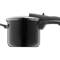 Schnellkochtöpfe|Induktionstöpfe|WMF Silit Silargan® Sicomatic t-Plus Schnellkochtopf 22 cm, 6,5 l, Black