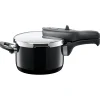 Schnellkochtöpfe|Induktionstöpfe|WMF Silit Silargan® Sicomatic t-Plus Schnellkochtopf 2,5 l, Black