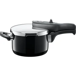 Schnellkochtöpfe|Induktionstöpfe|WMF Silit Silargan® Sicomatic t-Plus Schnellkochtopf 2,5 l, Black