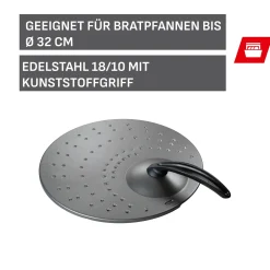 Zubehör Für Pfannen|WMF Silit Spritzschutzdeckel, 32 cm