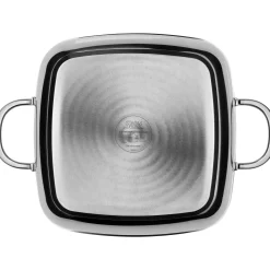 Bräter & Schmortöpfe|WMF Silit Studio Schmorkasserolle mit Glasdeckel, 29 x 29 cm