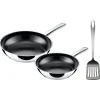 Küchenutensilien|Induktionspfannen|WMF Silit Talis Pfannen-Set mit Pfannenwender, 20 & 24 cm
