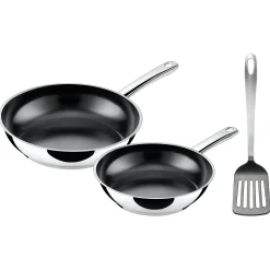 Küchenutensilien|Induktionspfannen|WMF Silit Talis Pfannen-Set mit Pfannenwender, 20 & 24 cm