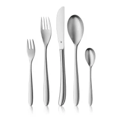 Besteck-Sets|WMF Silk Besteck-Set, 30-teilig, Cromargan®