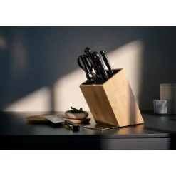 Messerblöcke|Messersets|WMF Spitzenklasse Plus Messer-Vorteils-Set* mit FlexTec Messerblock für die asiatische Küche, 6-teilig