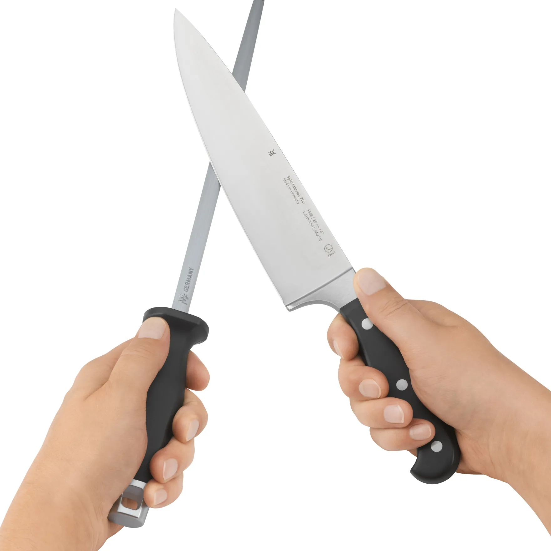 Messerschärfer|WMF Spitzenklasse Plus Wetzstahl, 23 cm