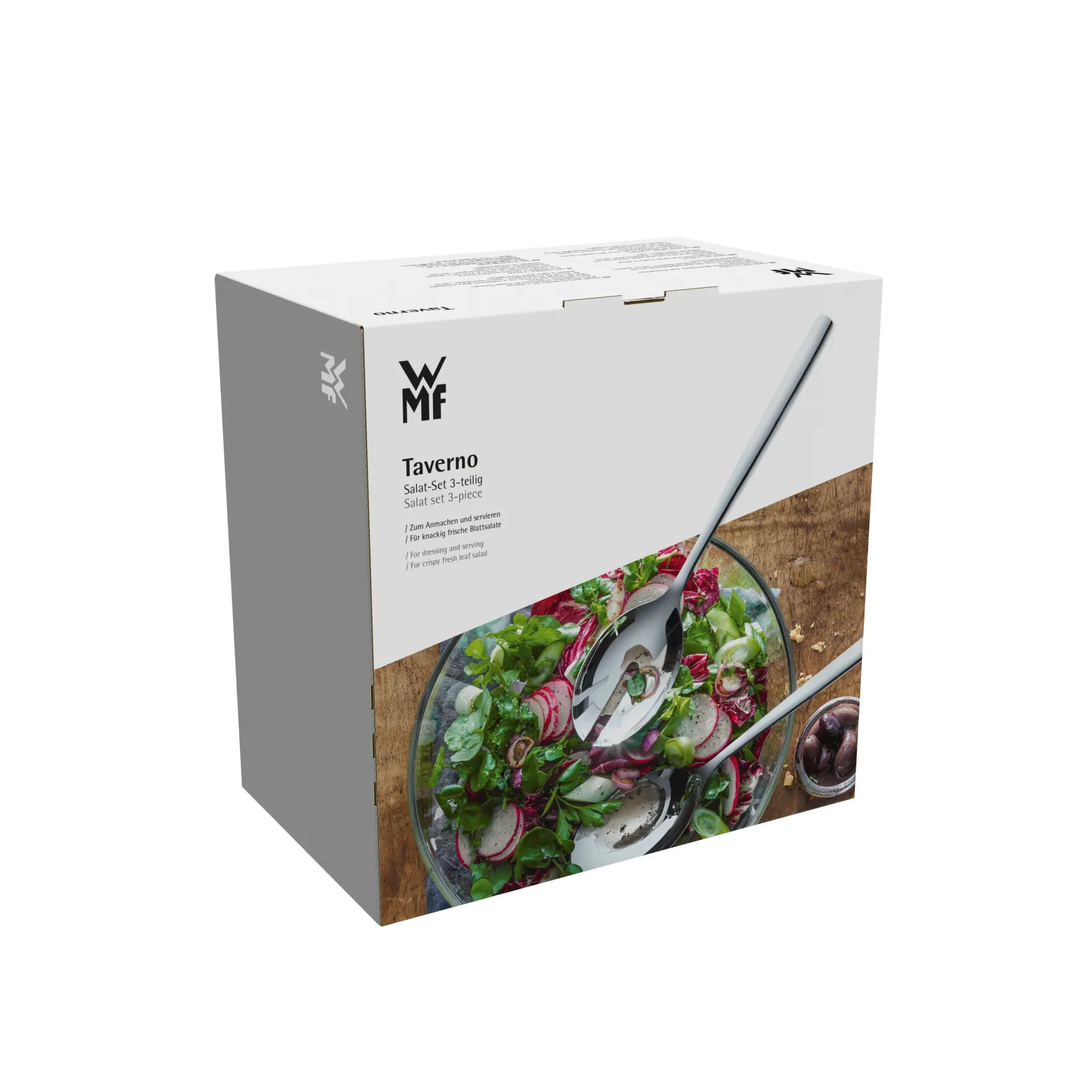 Schüsseln|Servierbestecke|WMF Taverno Salat-Set, 3-teilig, 23,5 cm